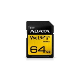 ADATA ADATA | Premier ONE | UHS-II U3 | 64 GB | SDXC | Pamięć flash klasy 10