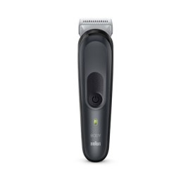 Braun Braun | BG3340 | Body Groomer | Bezprzewodowy i przewodowy | Liczba stopni długości | Liczba głowic golących/ostrzy | Czarny/Sza