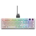 Dell Klawiatura do gier Dell Alienware Tri-Mode AW920K bezprzewodowa z podświetleniem RGB LED, US, Lunar Light, Bluetooth, klawiatura