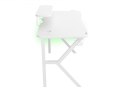 Genesis Genesis Holm 320 RGB Gaming Desk, White