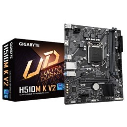 Gigabyte Gigabyte | H510M K V2 1.0 M/B | Rodzina procesorów Intel | Gniazdo procesora LGA1200 | DDR4 DIMM | Gniazda pamięci 2 | Obsługiwa