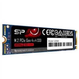 Silicon Power Silicon Power | SSD | UD85 | 2000 GB | Format SSD M.2 2280 | Interfejs SSD PCIe Gen4x4 | Prędkość odczytu 3600 MB/s | Prędkość z