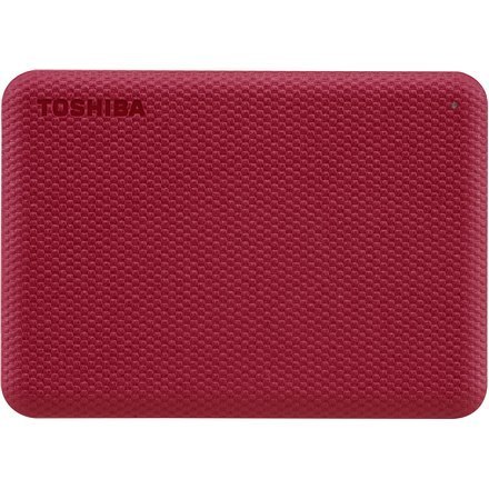 Toshiba Toshiba | Canvio Advance | HDTCA10ER3AA | 1000 GB | 2,5 " | USB 3.2 Gen1 | Czerwony