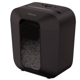 Fellowes Fellowes Powershred | LX25 | Particle cut | Shredder | P-4 | Credit cards | Staples | Paper clips | Paper | 11.5 litres | Black