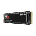 Samsung Samsung | 990 PRO | 1000 GB | Format SSD M.2 2280 | Interfejs SSD PCIe Gen4x4 | Prędkość odczytu 7450 MB/s | Prędkość zapisu 690