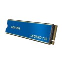 ADATA ADATA | LEGEND 710 | 512 GB | Format SSD M.2 2280 | Interfejs SSD PCIe Gen3x4 | Prędkość odczytu 2400 MB/s | Prędkość zapisu 180